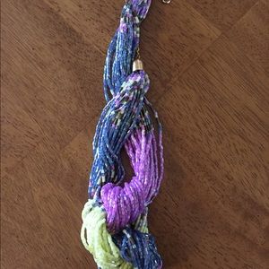 MULTI STRAND BEADED NECKLACE